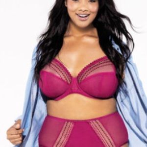 Elomi Matilda Plunge Bra in Berry in 34HH
